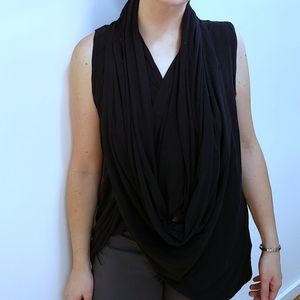 *SOLD* Alice + Olivia | Multi-Way Drape Front Top